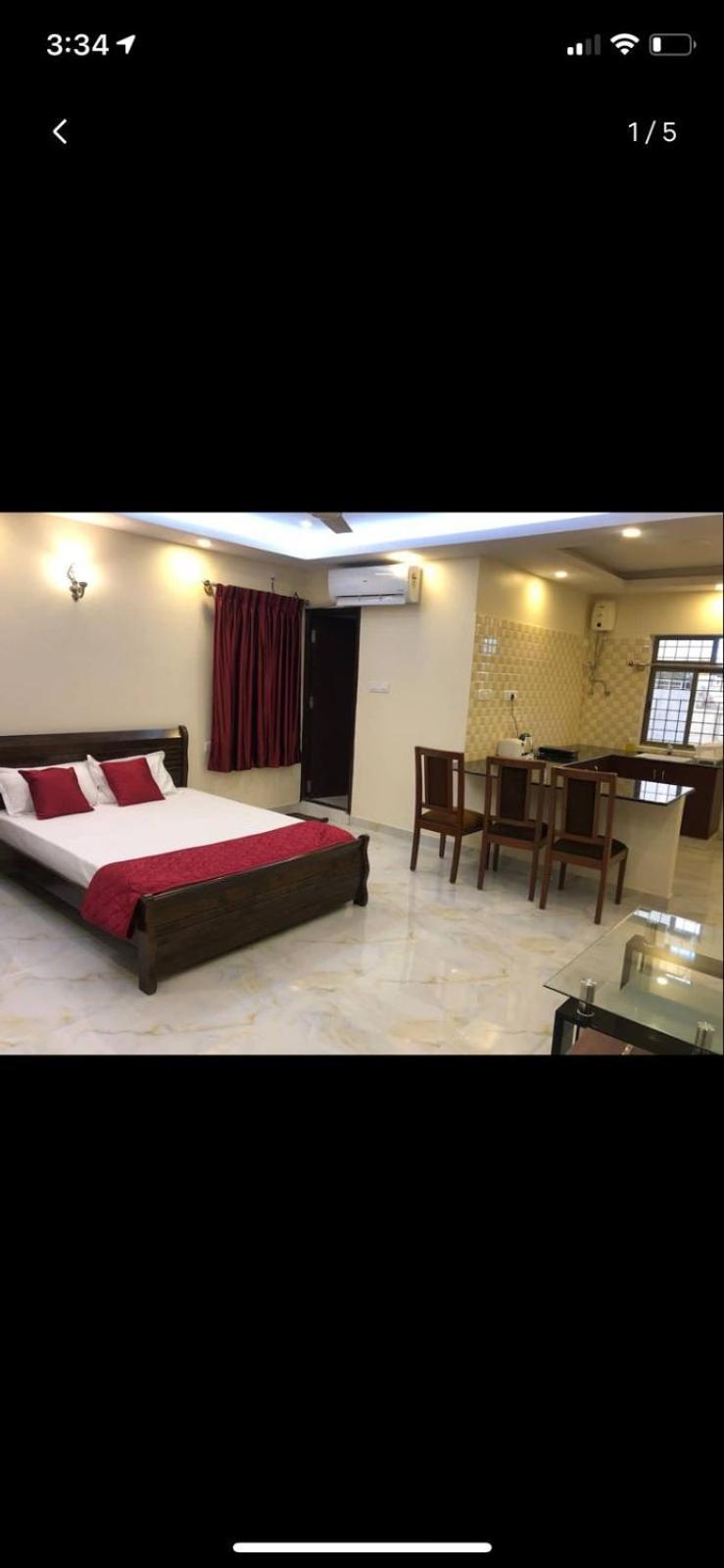 Family Friendly Studio Apartment Bangalore Eksteriør bilde