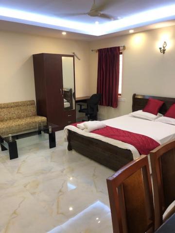 Family Friendly Studio Apartment Bangalore Eksteriør bilde